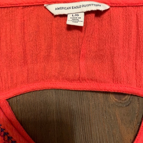 American Eagle Embroidered Blouse - Picture 2 of 3